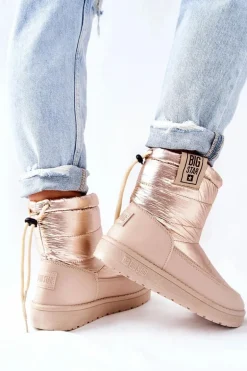 Damskie Śniegowce Big Star II274121 Beżowe