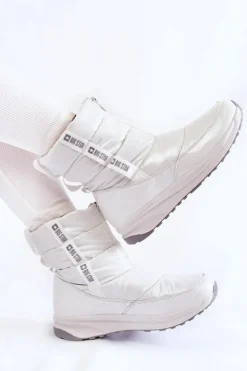 Damskie Śniegowce Big Star KK274393 Białe