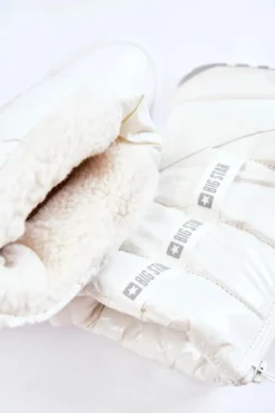 Damskie Śniegowce Big Star KK274393 Białe