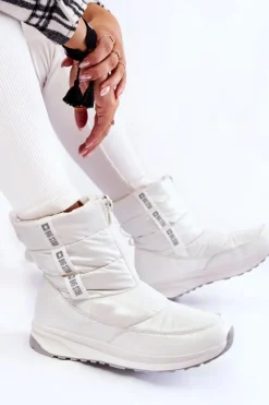 Damskie Śniegowce Big Star KK274393 Białe