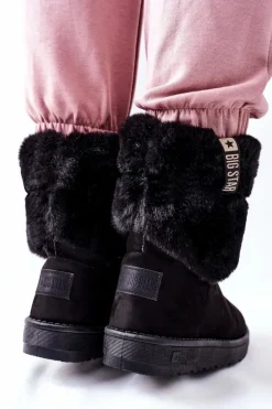 Damskie Śniegowce Big Star II274123 Czarne
