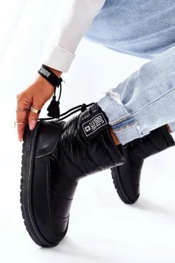 Damskie Śniegowce Big Star II274120 Czarne