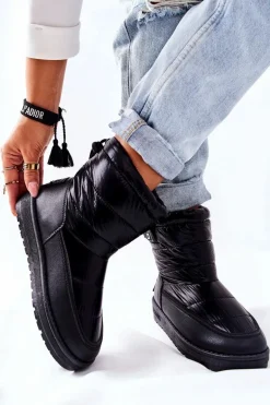 Damskie Śniegowce Big Star II274120 Czarne