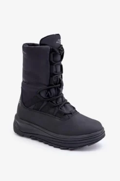 Damskie Śniegowce INUA Z Ociepliną Primaloft 4F 4FRAW24FSBSF012 Czarne