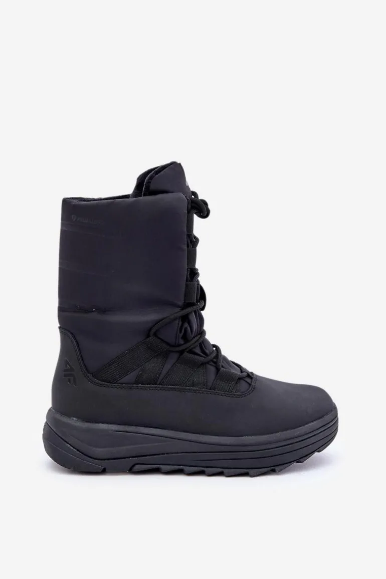 Damskie Śniegowce INUA Z Ociepliną Primaloft 4F 4FRAW24FSBSF012 Czarne