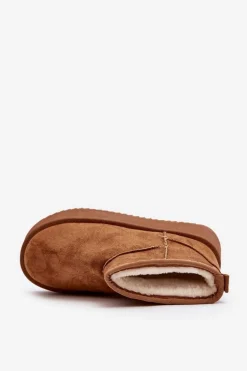 Damskie Śniegowce Na Grubej Podeszwie Camel Caliksa