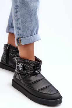 Damskie Śniegowce Ocieplane Lee Cooper LCJ-23-44-1967L Czarne