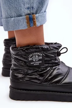 Damskie Śniegowce Ocieplane Lee Cooper LCJ-23-44-1967L Czarne