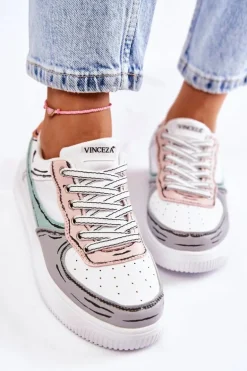 Damskie Niskie Buty Sportowe Multikolor Solveig