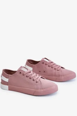 Damskie Niskie Trampki Big Star LL274040 Różowe