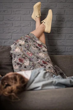 Damskie Niskie Trampki Big Star DD274441 Żółte