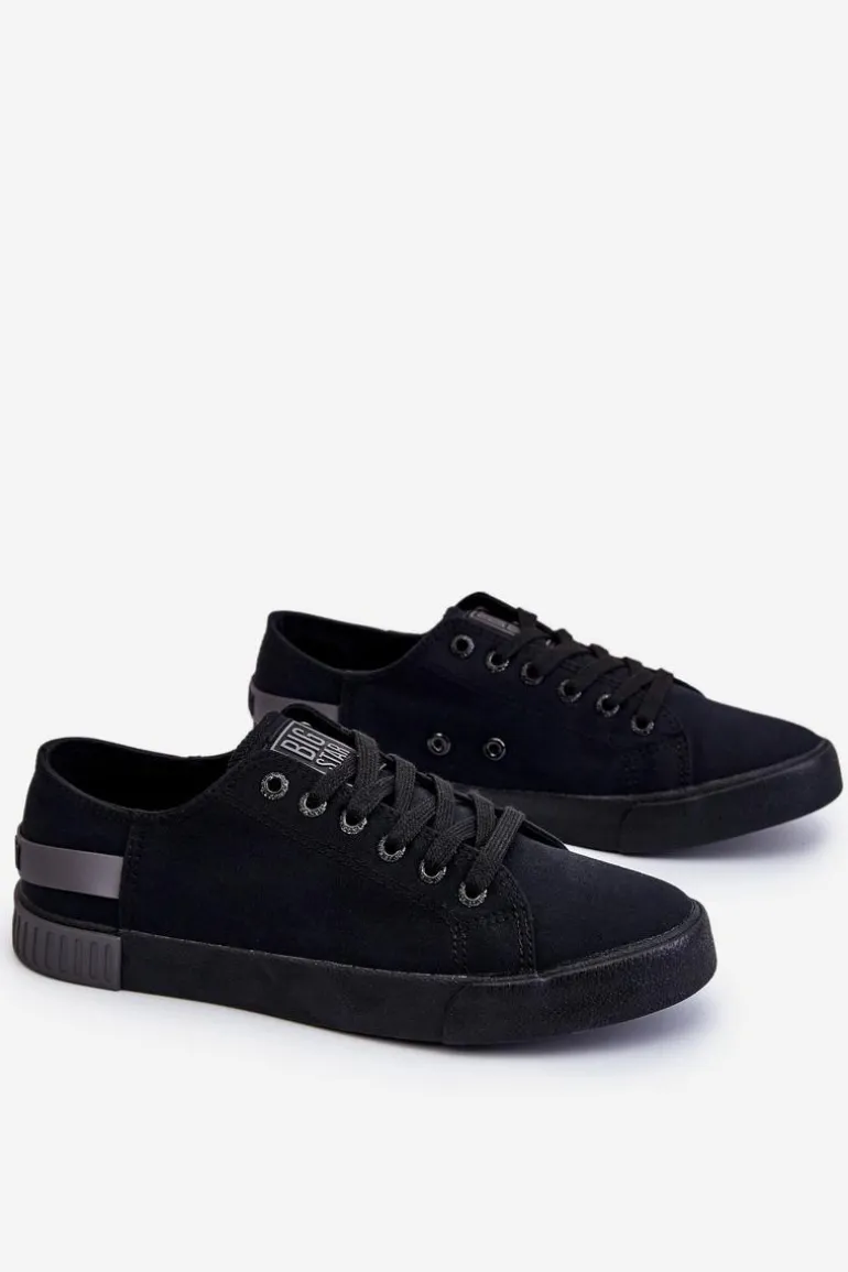 Damskie Niskie Trampki Big Star LL274038 Czarne