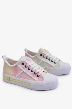 Damskie Niskie Trampki Big Star LL274174 Multikolor