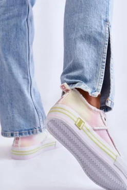 Damskie Niskie Trampki Big Star LL274174 Multikolor