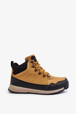 Damskie Ocieplane Buty Trekkingowe Camel Big Star MM274479