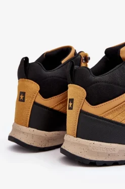 Damskie Ocieplane Buty Trekkingowe Camel Big Star MM274479