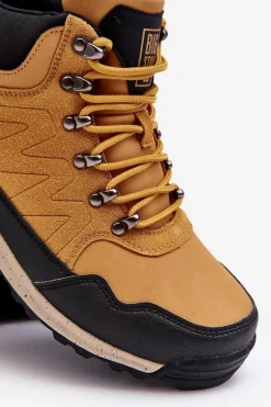 Damskie Ocieplane Buty Trekkingowe Camel Big Star MM274479