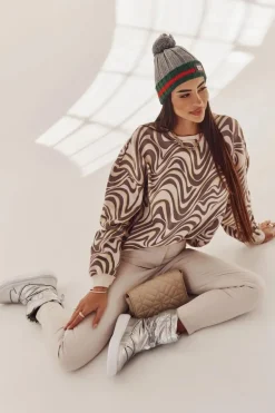 Damskie Ocieplane Śniegowce Big Star KK274195 Srebrne