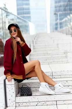 Damskie Ocieplane Trampki BIG STAR II274156 Białe