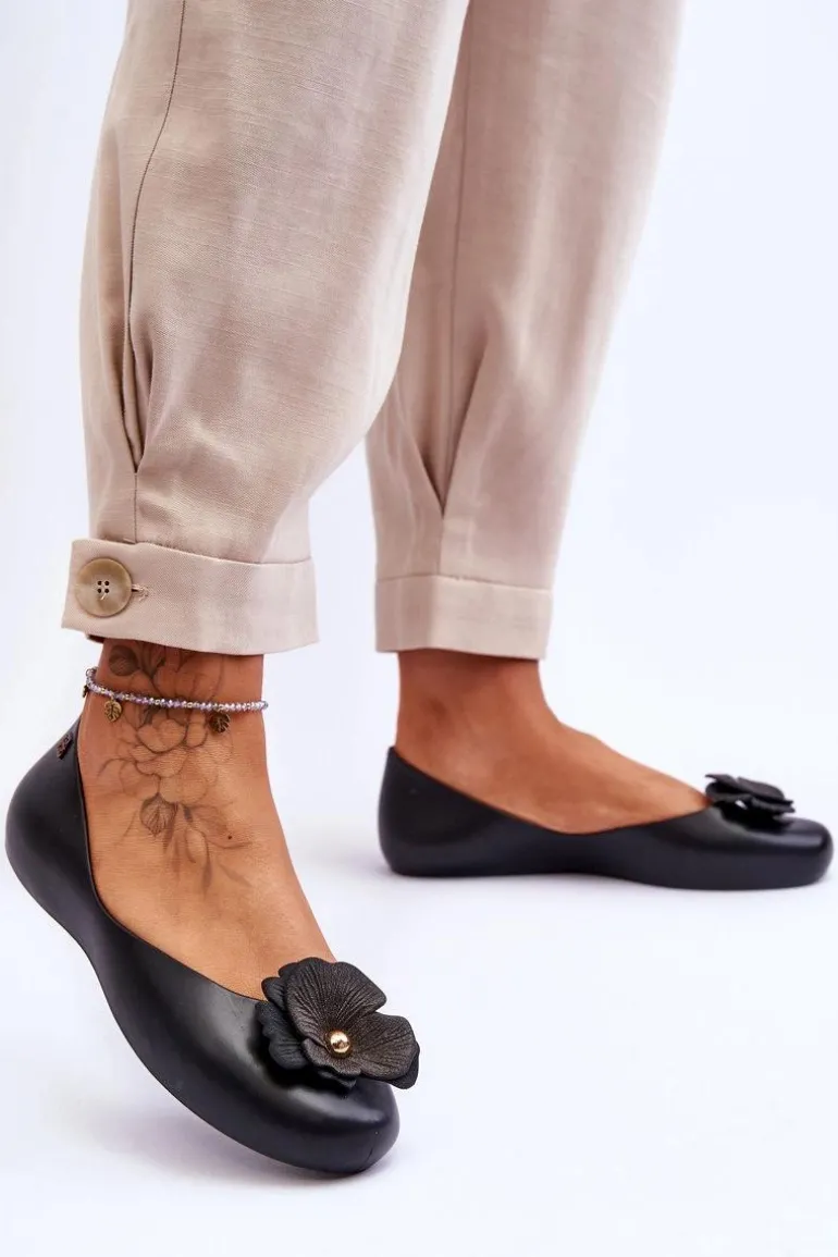 Damskie Pachnące Baleriny ZAXY LL285001 Czarne