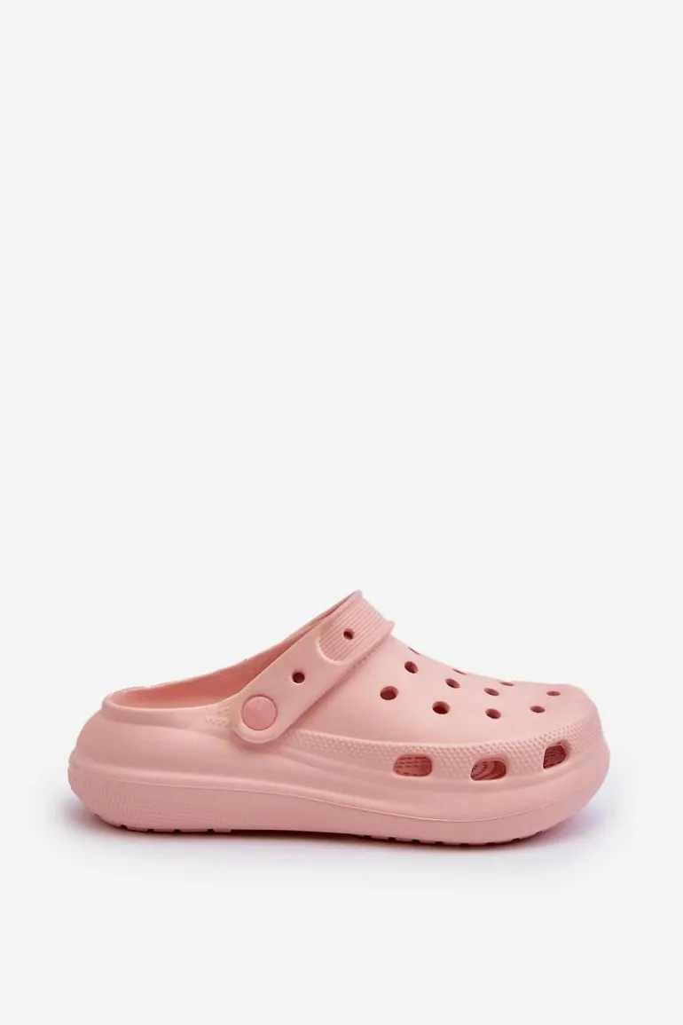 Damskie Piankowe Klapki Różowe Ilariana