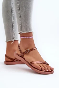 Damskie Sandały 82842 Ipanema Fashion Sandal VIII Fem Różowo-Brązowe