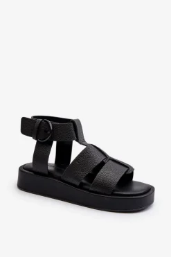 Damskie Sandały Big Star NN274071 Czarne