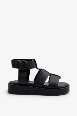 Damskie Sandały Big Star NN274071 Czarne