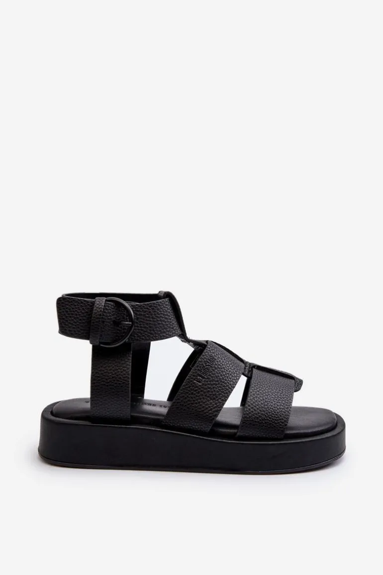 Damskie Sandały Big Star NN274071 Czarne