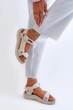 Damskie Sandały Lee Cooper LCW-24-34-2614 Beżowe