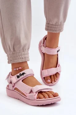 Damskie Sandały Lee Cooper LCW-24-34-2613 Różowe