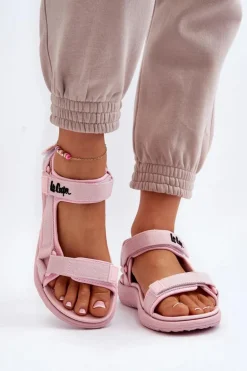 Damskie Sandały Lee Cooper LCW-24-34-2613 Różowe