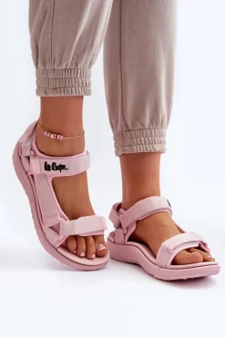 Damskie Sandały Lee Cooper LCW-24-34-2613 Różowe