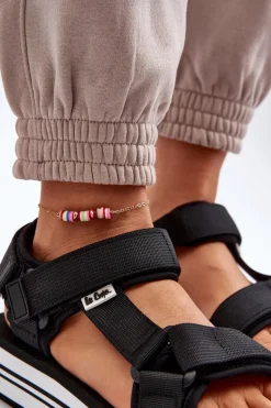 Damskie Sandały Na Platformie Lee Cooper LCW-24-05-2753 Czarne