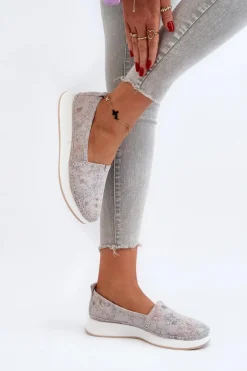 Damskie Skórzane Espadryle Na Platformie Multikolor Chorisa