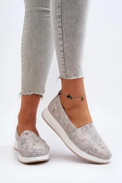 Damskie Skórzane Espadryle Na Platformie Multikolor Chorisa