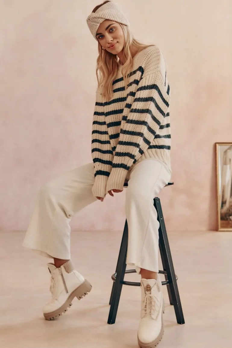 Damskie Skórzane Trapery Botki Jasnobeżowe Lemar Vergo