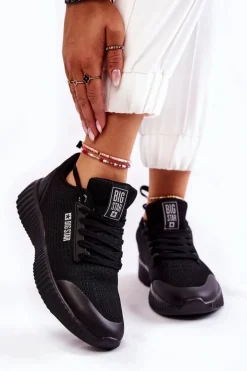 Damskie Sneakersy Big Star KK274063 Czarne