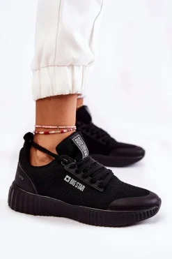 Damskie Sneakersy Big Star KK274063 Czarne
