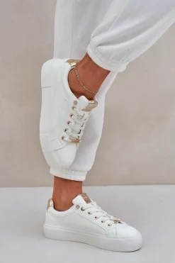 Damskie Sneakersy Big Star NN274211 Białe