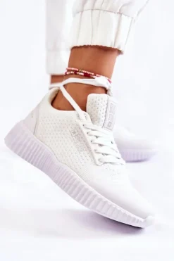 Damskie Sneakersy Big Star KK274062 Białe