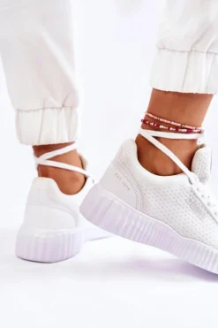 Damskie Sneakersy Big Star KK274062 Białe