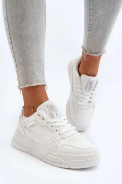 Damskie Sneakersy Big Star NN274667 Białe