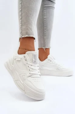 Damskie Sneakersy Big Star NN274667 Białe
