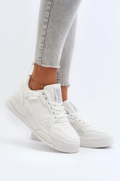 Damskie Sneakersy Big Star NN274667 Białe