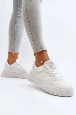 Damskie Sneakersy Big Star NN274667 Białe