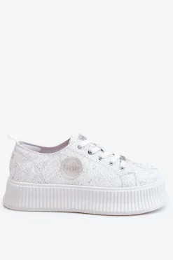 Damskie Sneakersy Buty Sportowe GOE JJ2N4126 Białe