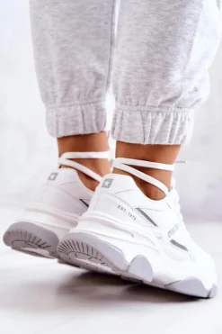 Damskie Sneakersy Buty Sportowe Big Star JJ274579 Białe