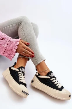 Damskie Sneakersy GOE NN2N4061 Czarne
