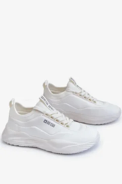 Damskie Sneakersy Memory Foam System Big Star LL274417 Białe